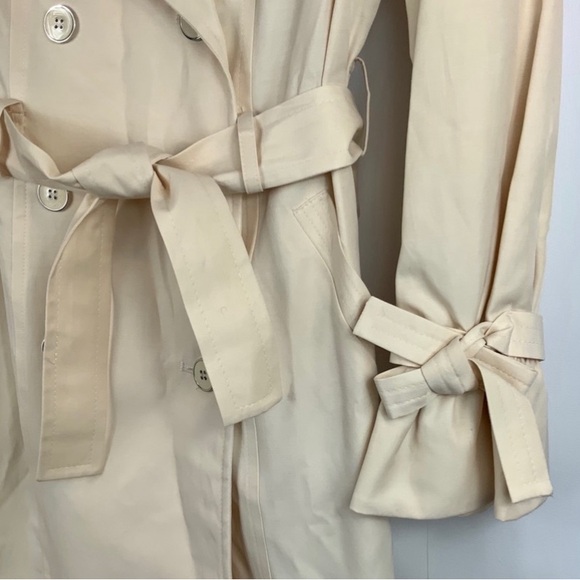 TOMMY HILFIGER double breast trench coat XS - Picture 4 of 6